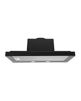 Okap teleskopowy CIARKO SL-NT 60 Glass Czarny (600mm, kolor czarny, front czarne szkło)