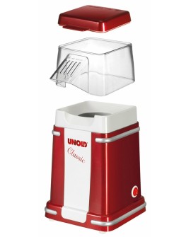 Unold Classic urządzenie do robienia popcornu Czerwony, Srebrny, Biały 900 W
