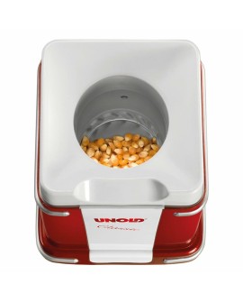 Unold Classic urządzenie do robienia popcornu Czerwony, Srebrny, Biały 900 W