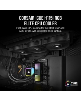 Corsair H115I Chłodnica powietrza Czarny 1 szt.