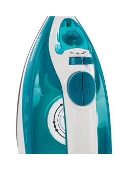 Tristar ST-8300 żelazko Żelazko parowe Płyta ceramiczna 2000 W Turkusowy, Biały