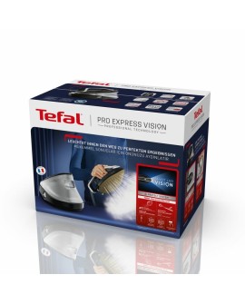 Tefal Pro Express Vision GV9821 3000 W 1,2 l Durilium AirGlide Autoclean soleplate Czarny, Srebrny