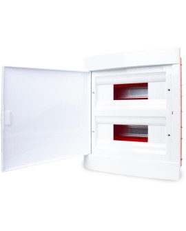 Rozdzielnica podtynkowa 24 modułowa (2x12) Adelid RM-PT-24M