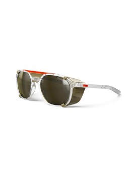Okulary polaryzacyjne Julbo Slack Cover - Polarized 3+ - shiny crystal/camel