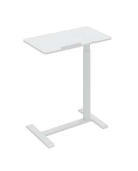 MACLEAN MOBILNE BIURKO/STAND NA LAPTOP, BIAŁE, REGULACJA WYSOKOŚCI 76-109CM, MAX. 30KG MC-120 W