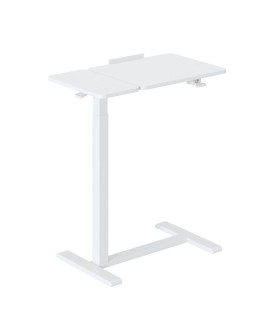 MACLEAN MOBILNE BIURKO/STAND NA LAPTOP, BIAŁE, REGULACJA WYSOKOŚCI 76-109CM, MAX. 30KG MC-120 W