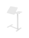 MACLEAN MOBILNE BIURKO/STAND NA LAPTOP, BIAŁE, REGULACJA WYSOKOŚCI 76-109CM, MAX. 30KG MC-120 W