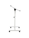 MACLEAN MOBILNE BIURKO/STAND NA LAPTOP, BIAŁE, REGULACJA WYSOKOŚĆ 59-89CM, MAX. 30KG MC-121 W