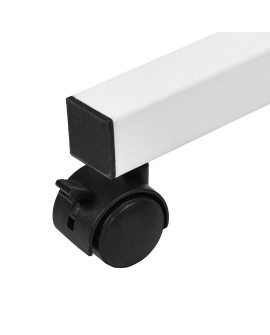 MACLEAN MOBILNE BIURKO/STAND NA LAPTOP, BIAŁE, REGULACJA WYSOKOŚĆ 59-89CM, MAX. 30KG MC-121 W
