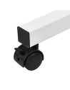 MACLEAN MOBILNE BIURKO/STAND NA LAPTOP, BIAŁE, REGULACJA WYSOKOŚĆ 59-89CM, MAX. 30KG MC-121 W