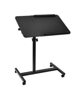 MACLEAN MOBILNE BIURKO/STAND NA LAPTOP, CZARNE, REGULACJA WYSOKOŚC 59-89CM, MAX. 30KG MC-121 B