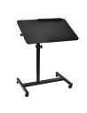 MACLEAN MOBILNE BIURKO/STAND NA LAPTOP, CZARNE, REGULACJA WYSOKOŚC 59-89CM, MAX. 30KG MC-121 B