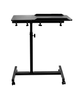 MACLEAN MOBILNE BIURKO/STAND NA LAPTOP, CZARNE, REGULACJA WYSOKOŚC 59-89CM, MAX. 30KG MC-121 B