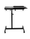 MACLEAN MOBILNE BIURKO/STAND NA LAPTOP, CZARNE, REGULACJA WYSOKOŚC 59-89CM, MAX. 30KG MC-121 B