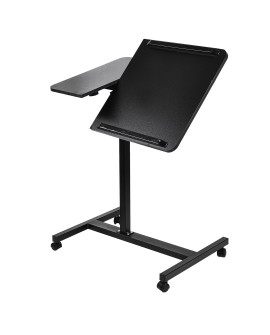 MACLEAN MOBILNE BIURKO/STAND NA LAPTOP, CZARNE, REGULACJA WYSOKOŚC 59-89CM, MAX. 30KG MC-121 B