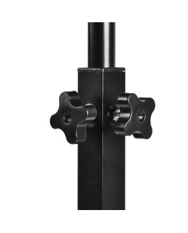 MACLEAN MOBILNE BIURKO/STAND NA LAPTOP, CZARNE, REGULACJA WYSOKOŚC 59-89CM, MAX. 30KG MC-121 B