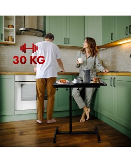 MACLEAN MOBILNE BIURKO/STAND NA LAPTOP, CZARNE, REGULACJA WYSOKOŚC 59-89CM, MAX. 30KG MC-121 B