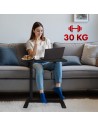 MACLEAN MOBILNE BIURKO/STAND NA LAPTOP, CZARNE, REGULACJA WYSOKOŚCI 76-109CM, MAX. 30KG MC-120 B