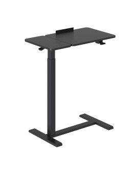 MACLEAN MOBILNE BIURKO/STAND NA LAPTOP, CZARNE, REGULACJA WYSOKOŚCI 76-109CM, MAX. 30KG MC-120 B