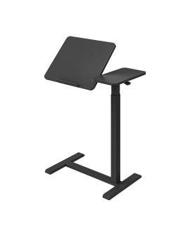 MACLEAN MOBILNE BIURKO/STAND NA LAPTOP, CZARNE, REGULACJA WYSOKOŚCI 76-109CM, MAX. 30KG MC-120 B