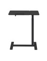 MACLEAN MOBILNE BIURKO/STAND NA LAPTOP, CZARNE, REGULACJA WYSOKOŚCI 76-109CM, MAX. 30KG MC-120 B
