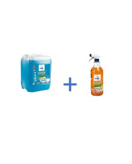 MILL UMYJE Płyn do mycia szyb 5L+Płyn Pomarań 1,22L