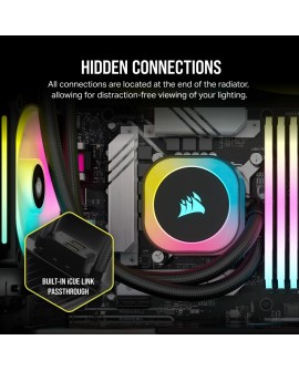 Chłodzenie wodne Corsair iCUE LINK H100i RGB Black