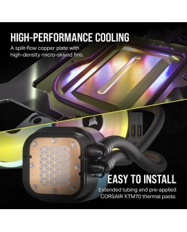 Chłodzenie wodne Corsair iCUE LINK H100i RGB Black