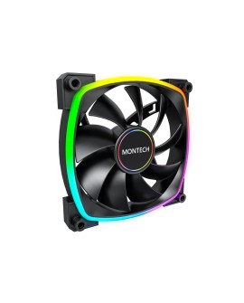 Montech AX140 PWM Obudowa komputera Wentylator 14 cm Czarny 1 szt.