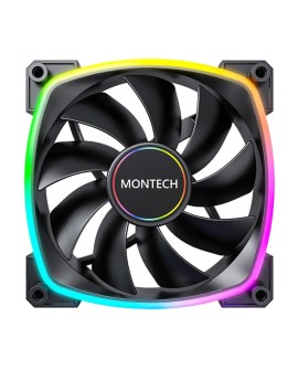 Montech AX140 PWM Obudowa komputera Wentylator 14 cm Czarny 1 szt.