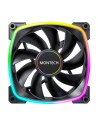 Montech AX140 PWM Obudowa komputera Wentylator 14 cm Czarny 1 szt.