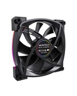 Montech AX140 PWM Obudowa komputera Wentylator 14 cm Czarny 1 szt.