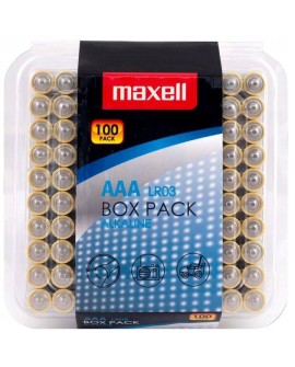 MAXELL Bateria alkaliczna Alkaline LR03 AAA 1.5V 100 szt