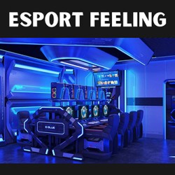 Dla gracza sofa E-blue EEC346-11, szara