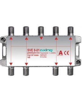 Axing SVE 8-01 Rozdzielacz kabli Szary