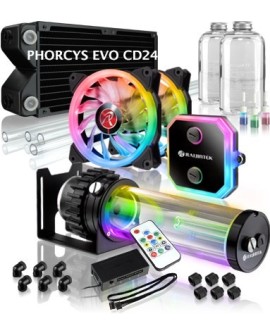 RAIJINTEK PHORCYS EVO CD240 Blok wodny