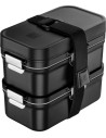 ZWILLING FRESH & SAVE 2 Próżniowe lunch boxy, czarny