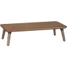 Drewniana podstawka pod monitor / laptop Maclean, (500x240x120mm), kolor czarny orzech, max. 20kg, MC-930