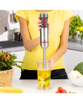 Zelmer ZHB4650 VARIO 0,7 l Blender immersyjny 1400 W Metaliczny, Czerwony