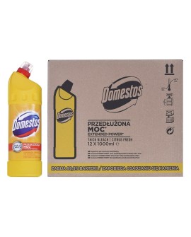 Domestos Płyn do czyszczenia toalet Citrus 12 x 1L