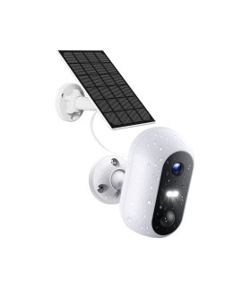 Extralink Smart Life SolarEye | Kamera zewnętrzna z panelem solarnym | bezprzewodowa, Full HD 1080p, Wi-Fi, akumulator 5200mAh,