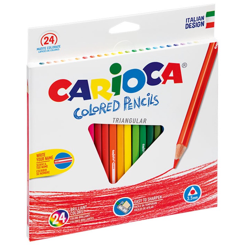 Kredki trójkątne CARIOCA