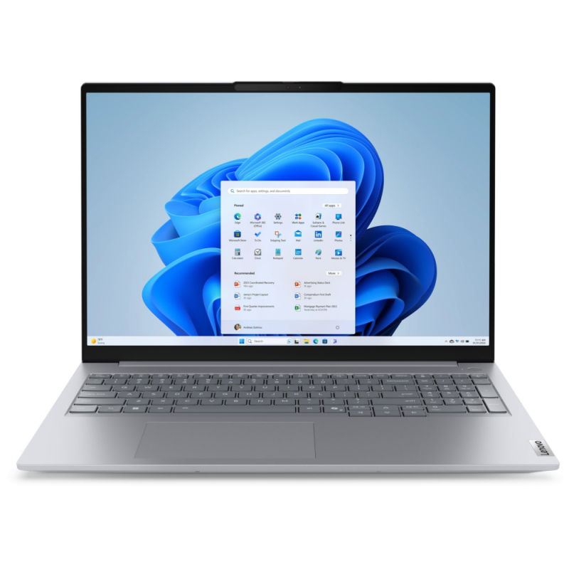 Notebook LENOVO ThinkBook 16 G8 IRL (16"/I5 210H /XeG4/16GB/SSD512GB/Srebrno czarny)