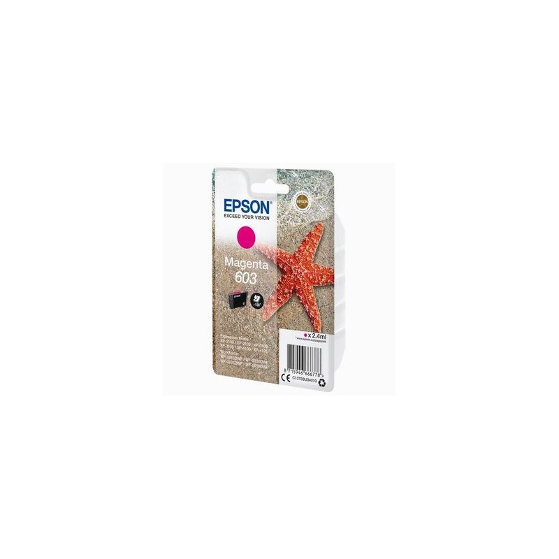 Epson oryginalny ink / tusz C13T03U34020, magenta, blister z ochroną, 2.4ml