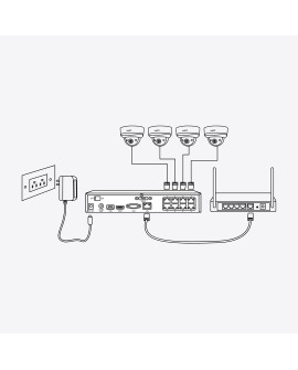 Rejestrator Reolink NVS8 2TB
