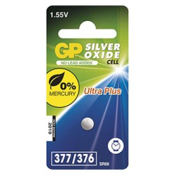 GP Jednorazowa srebrowa baterie SR626SW, 1-pack