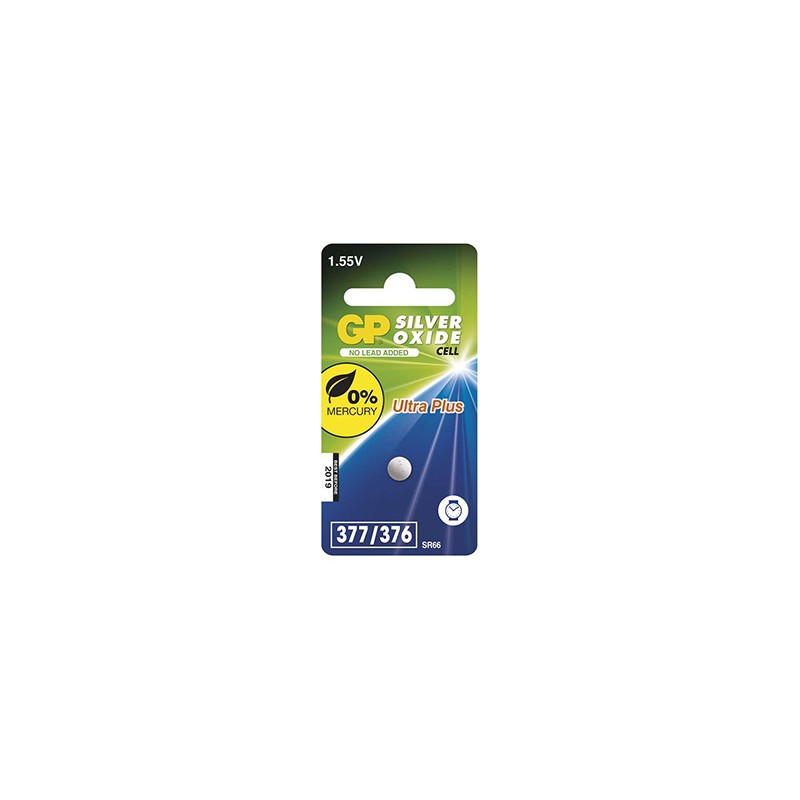GP Jednorazowa srebrowa baterie SR626SW, 1-pack
