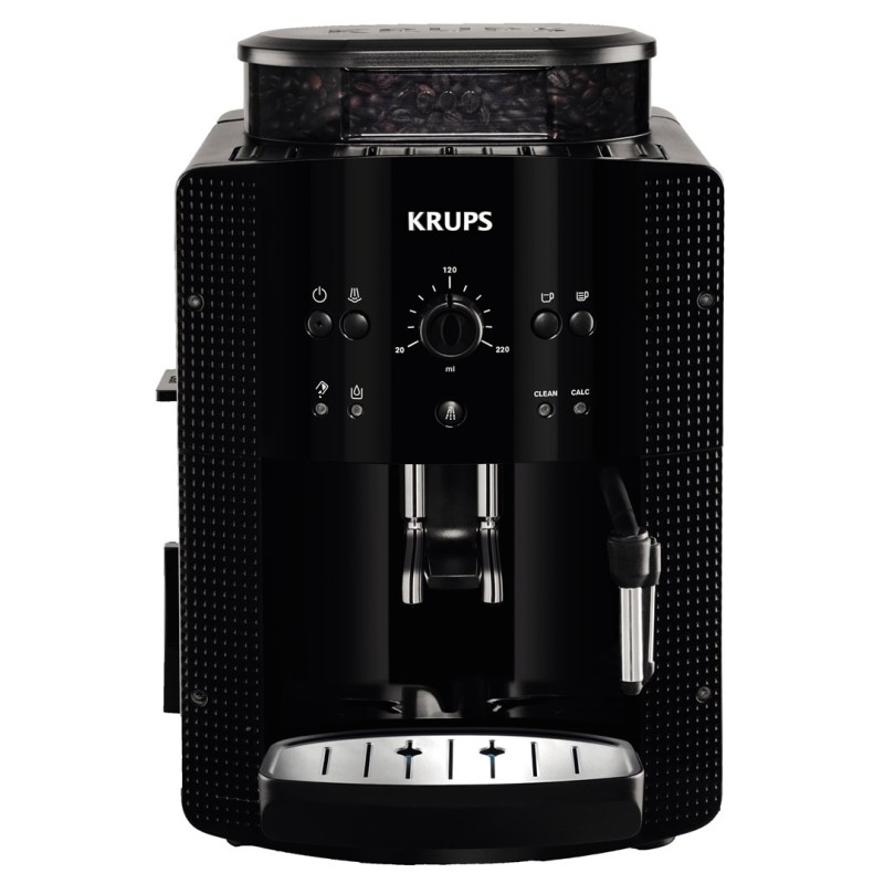 Ekspres ciśnieniowy automatyczny Krups Roma EA8108 (1450W kolor czarny) (WYPRZEDAŻ)