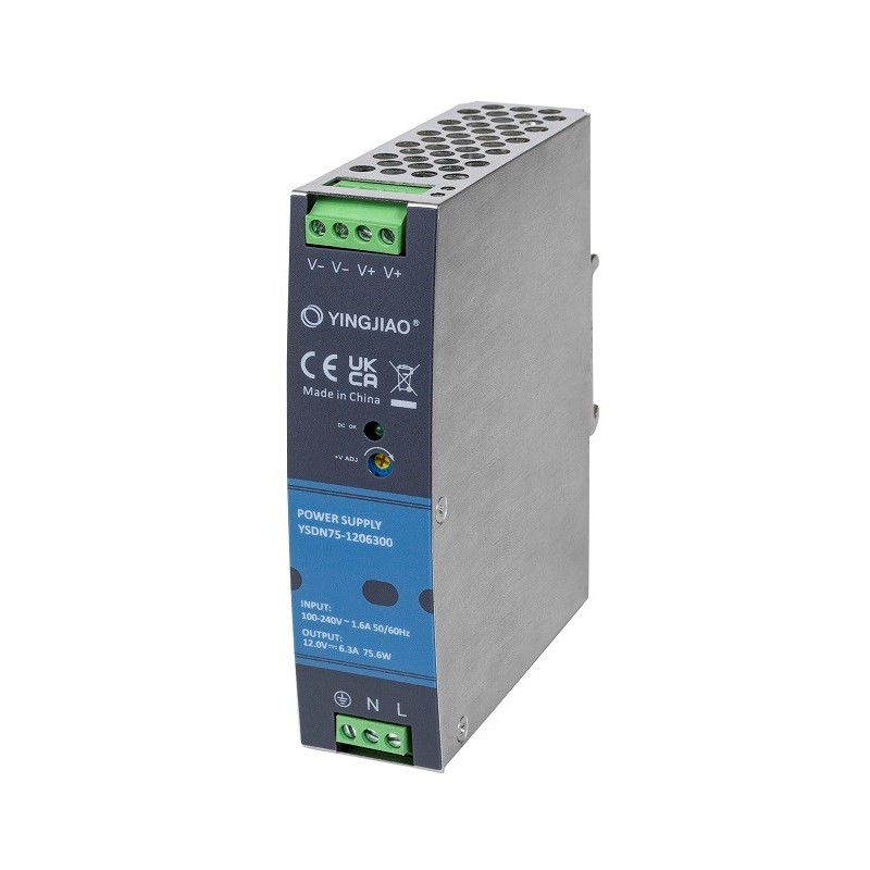 Zasilacz Yingjiao DIN YSDN75 12V 6,3A 75W