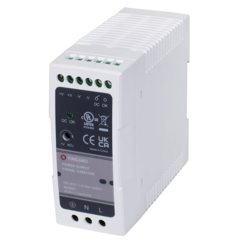 Zasilacz Yingjiao DIN YSD60L 12V 5A 60W